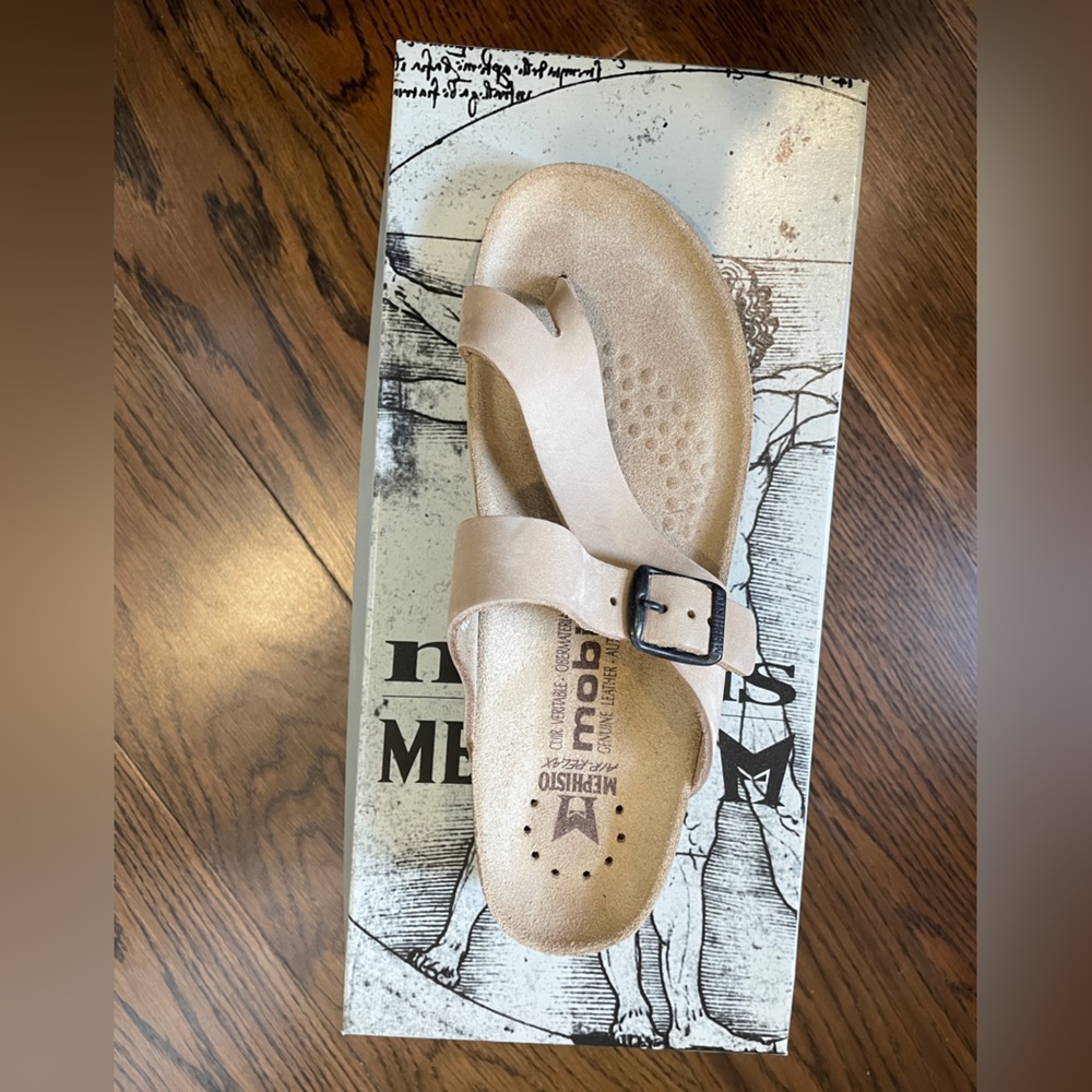 Mephisto Tan Sandals